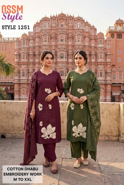 Ossm style 1251 wholesale kurti sale in chennai